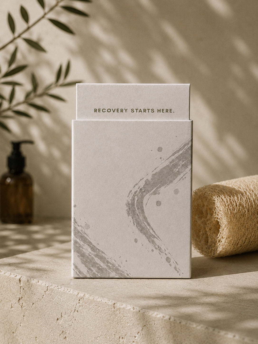 Post-Workout Cleansing Soap with Natural Loofah