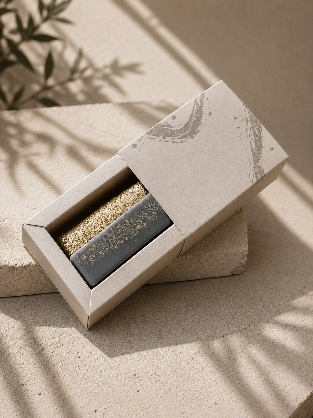 Post-Workout Cleansing Soap with Natural Loofah